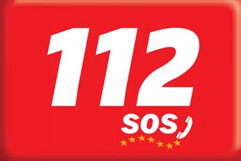 Logo der europäischen Notrufnummer 112